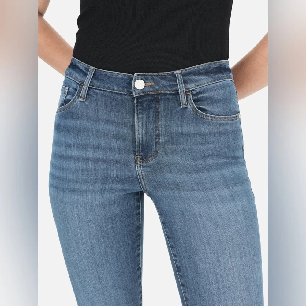 NEW Frame Denim Le Crop Mini Boot High Rise Jeans size 25 - Picture 6 of 13